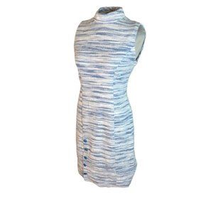 Sharagano Retro Inspired Mock Turtleneck Dress